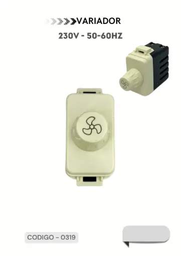 [ELEKTRON-0319] PICO LLAVE ELEKTRON DIMER VARIADOR 500W 