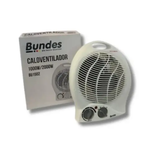 [BUNDES-BU1502] ESTUFA CALOVENTOR 1000/2000W BUNDES 
