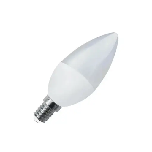 [ELEKTRON - 3008285] LAMPARA VELA 5,5W LED 6500K E14