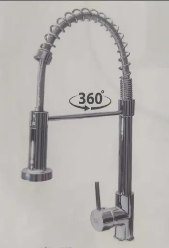 [RAMOS-10705] MONOCOMANDO COCINA MESADA CROMO FLEX