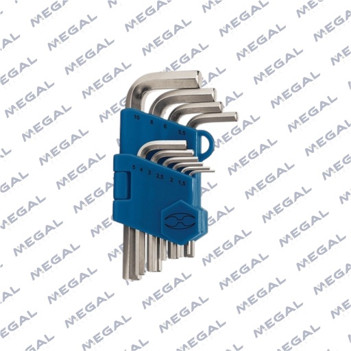 [TRUPER-15536] LLAVE ALLEN JUEGO DE 10 PZAS