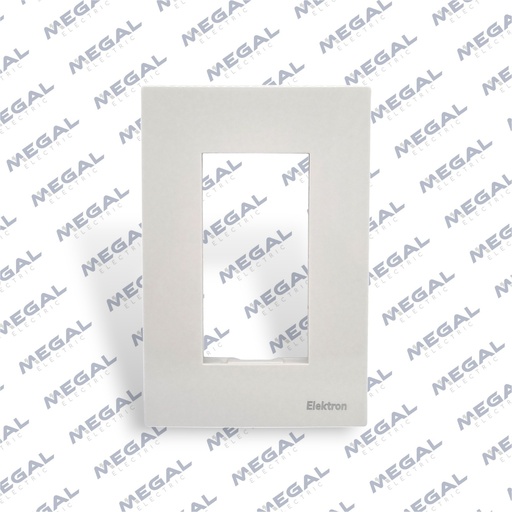 [ELEKTRON-C19930-2] PARIS LIGHT PLACA 3 MODULOS NEGRO