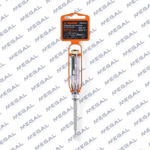 [TRUPER 13988] PROBADOR CORRIENTE ALT  220V 14CM