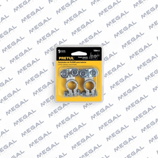 [TRUPER-23041] TERMINAL PLOMO P/ BATERIA SUPERIOR 2 PZAS
